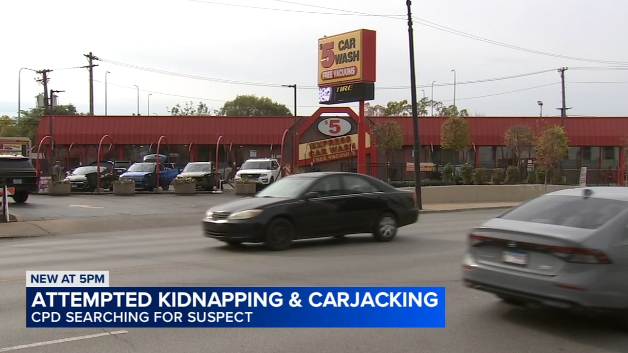Suspect at large after attempted child kidnapping, carjacking in Bucktown, Chicago police say
       — Wilmette Community news