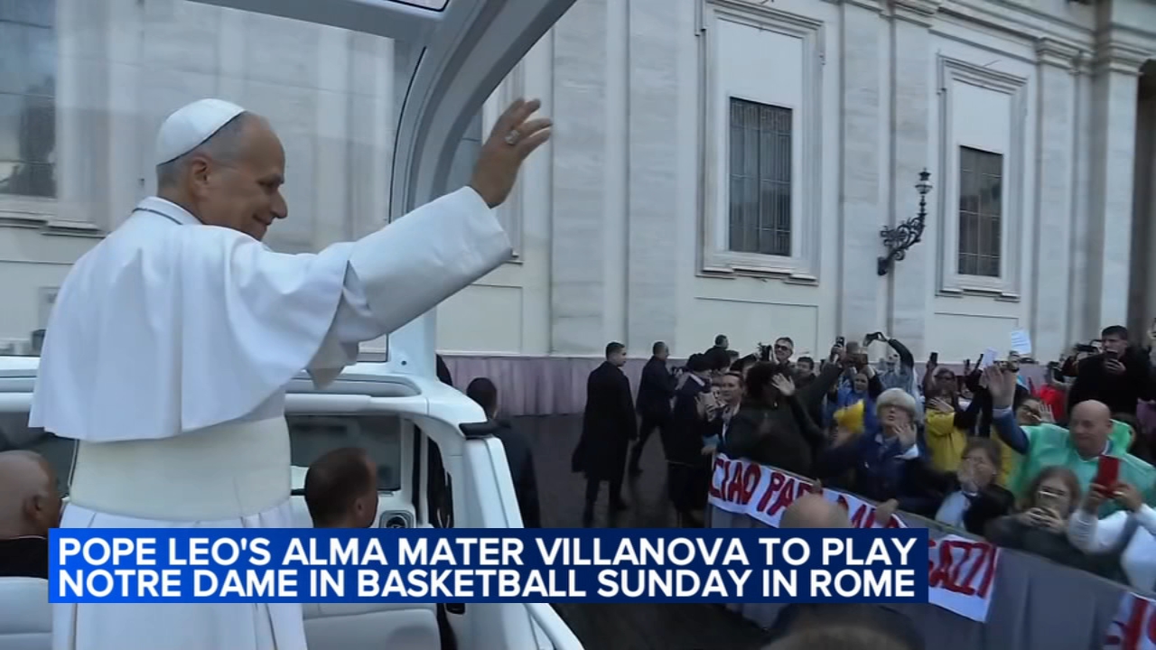 Pope Leo tells Villanova and Notre Dame basketball teams he is neutral. Prevost has other ideas
       — Wilmette Sports news